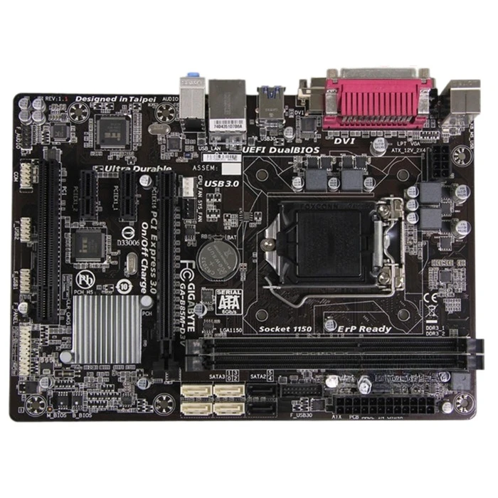 For Gigabyte H81 Main Board GA-B85M-D3V HD3 D2V-SI DS3H-A D3H B85 Z87 Z97