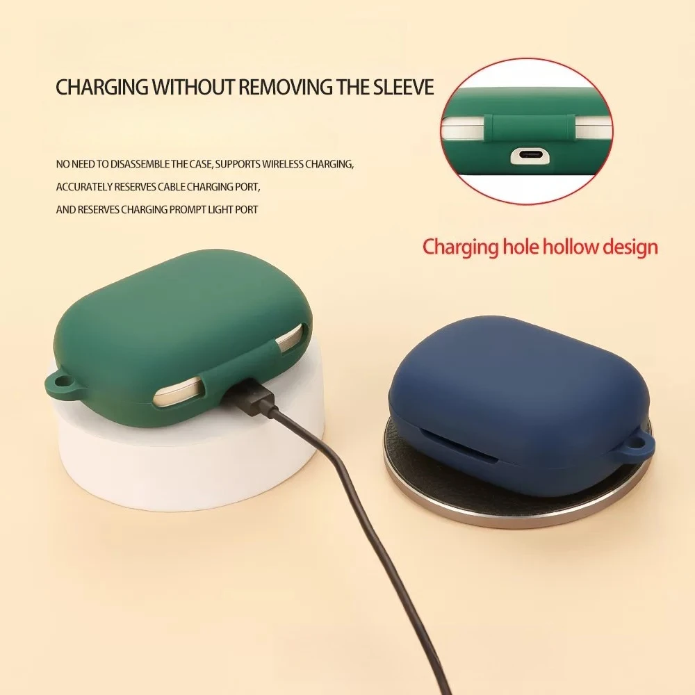 For EDIFIER A6 case Solid Color Silicone Earphone Protective Cover For EDIFIER FitFree Protective box cover fundas