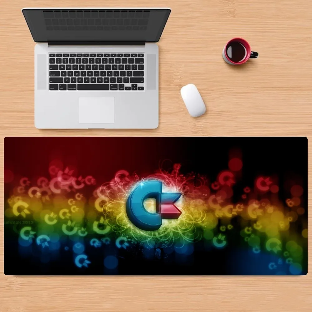 Imagem -06 - Commodore-antiderrapante Lockedge Grande Mousepad Almofada de Escrita Almofada Escritório Estudante Jogos 64