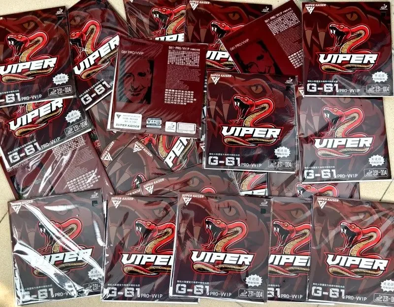 Super Kaiser G‑61 PRO‑VVIP Langnoppen-Tischtennisbelag OX 2,0 mm Noppenhöhe 1,9 mm Durchmesser Ping-Pong-Belag ITTF-zugelassen – Detail 11