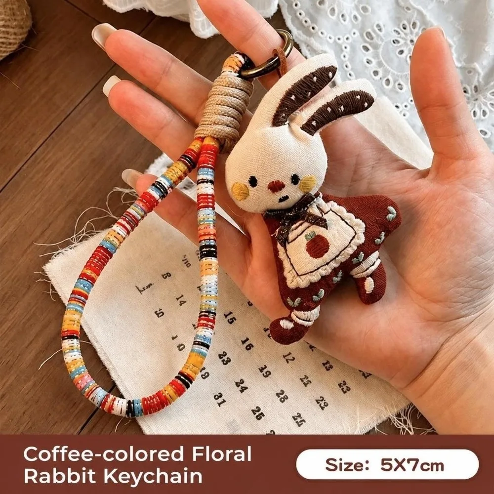 Versatile Doll Cartoon Animal Keychain Portable Creative Bag Pendant Handmade Backpack Pendant Handbag Accessory