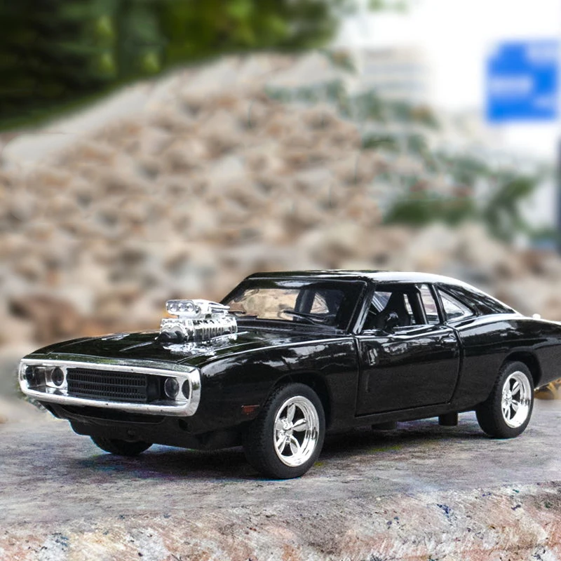 1:32 Simulation Dodge Challenger Fast & Furious 7 Alloy Car Model Diecasts Toy Vehicles Decoration Toys For Children Boy €3.48