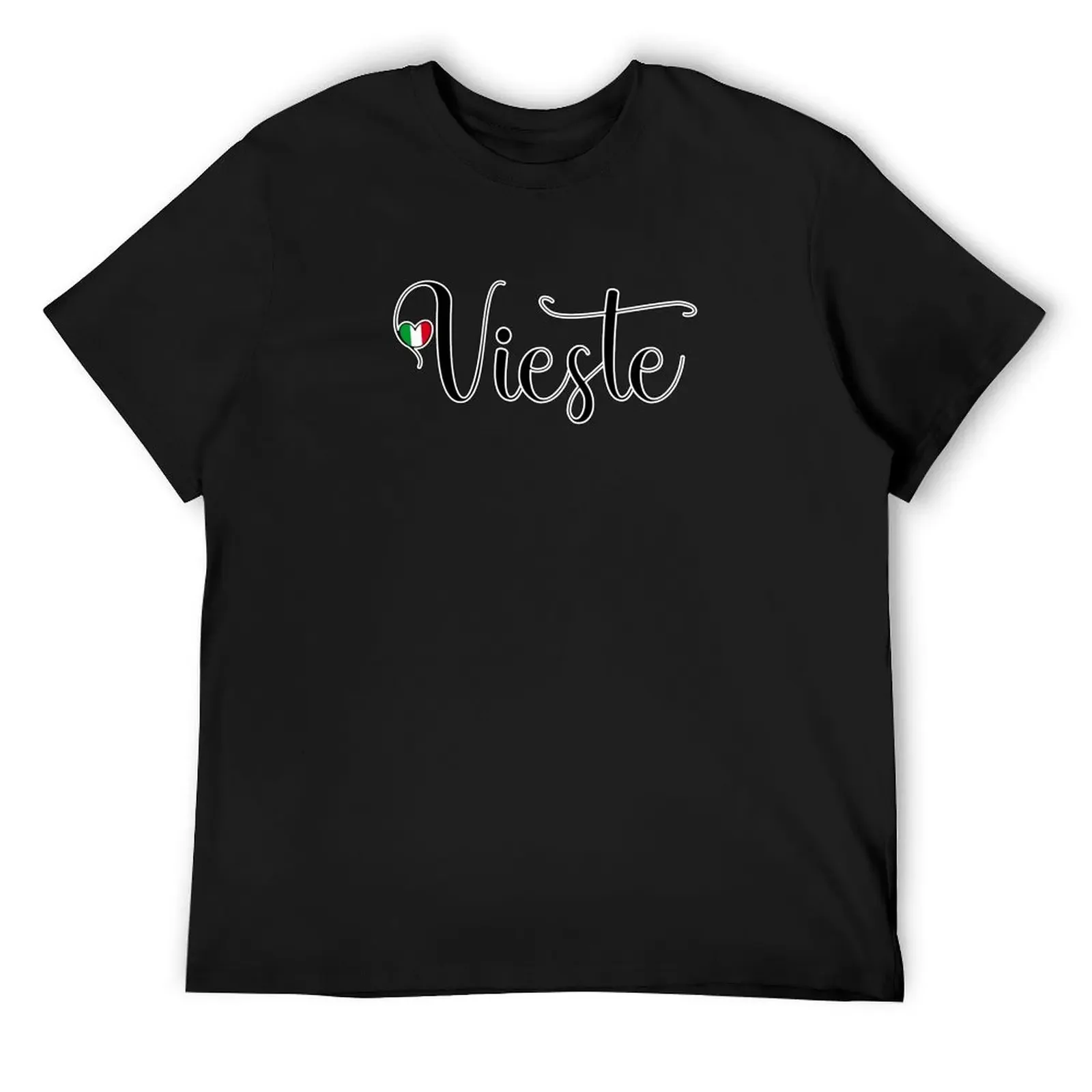 

Vieste With Italian Heart - I Love Vieste, Italy T-Shirt plain quick drying topping man t shirt shirts men graphic