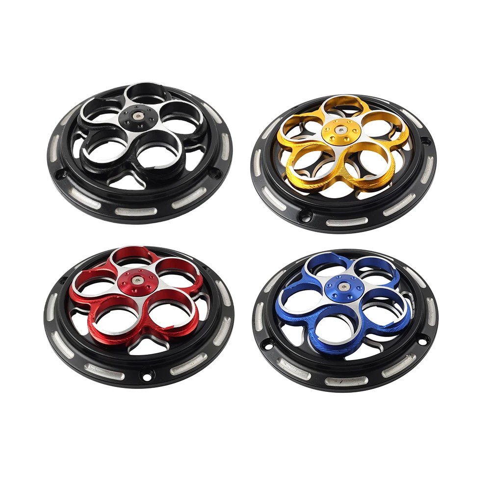 Aluminum Motorcycle Rotating Cooling Fan Cover Engine Radiator Guard For Vespa Sprint Primavera 150 2013-2023