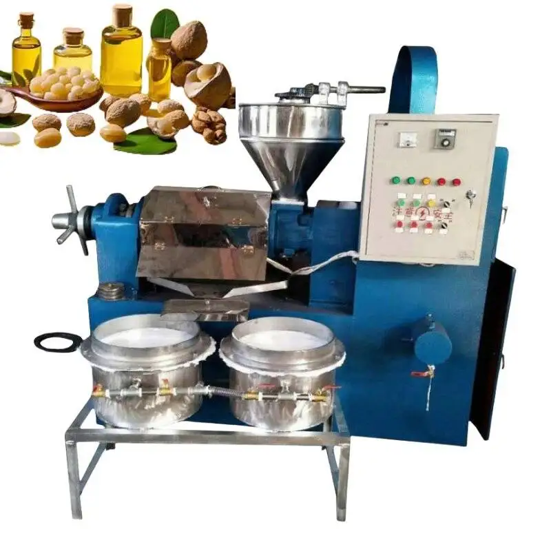 

Automatic With Built-In Vacuum Combined Filter Effective Economic Edible Oilseeds Durable - Press Machine And Industrial Oil Pro