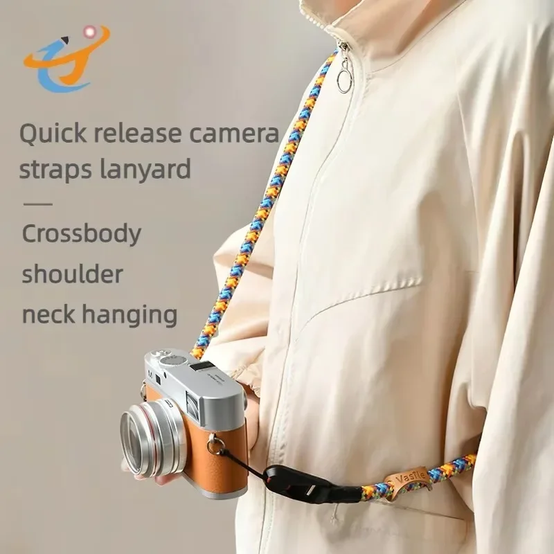 

Universal Camera Neck Shoulder Strap Sling for Sony Canon Nikon Fuji Leica Olympus Panasonic Pentax DSLR/Mirrorless Cameras