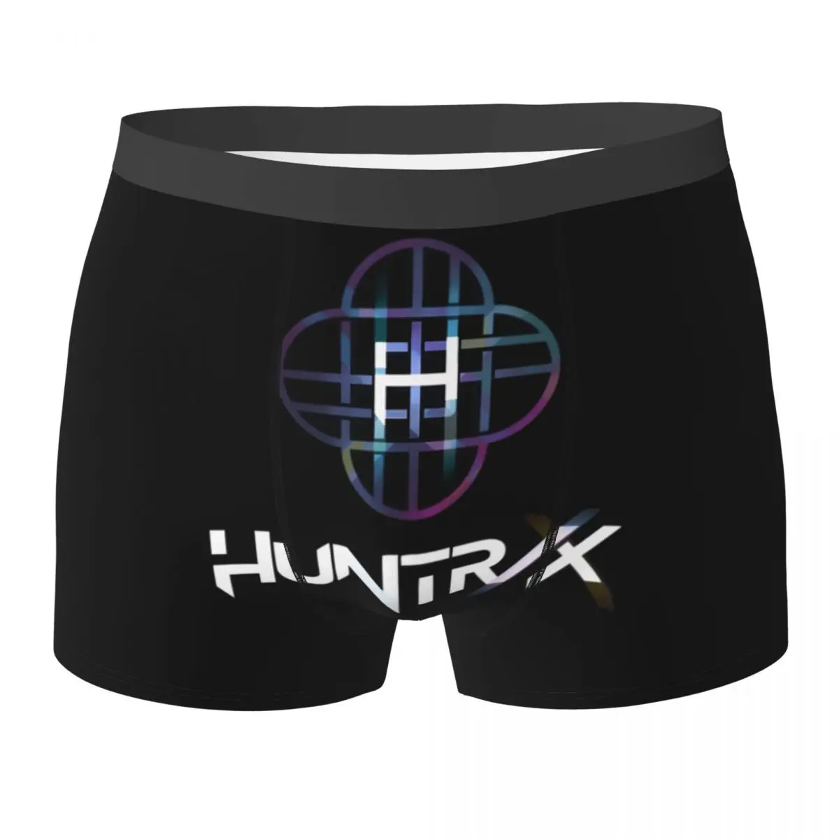 

Huntrix Logo Black Underwear Demon Hunters Cute Underpants Customs Shorts Briefs Pouch Men Oversize Trunk