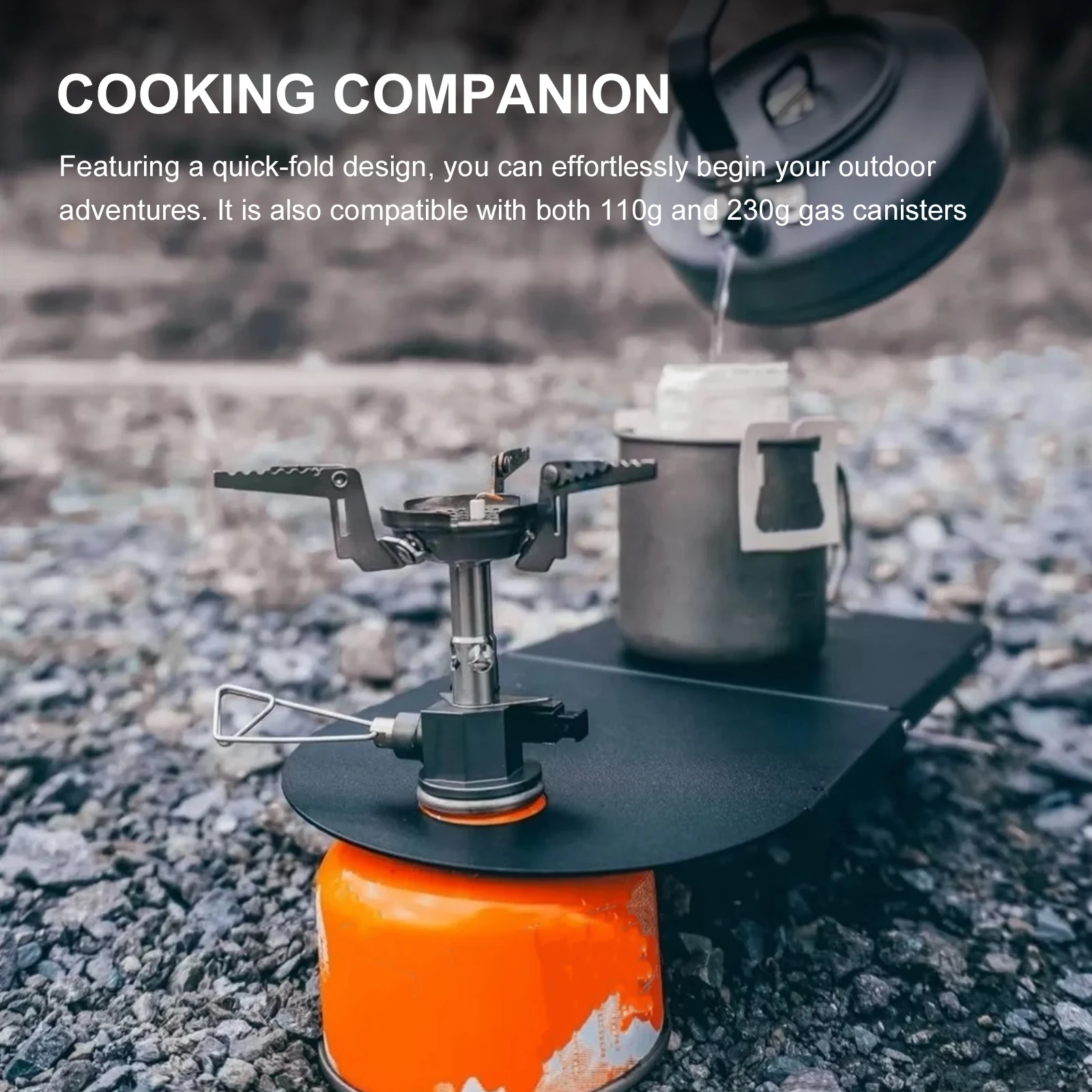 Table de cuisson portable mult - Camping Cooking Gas Stove Portable Tool avis et prix
