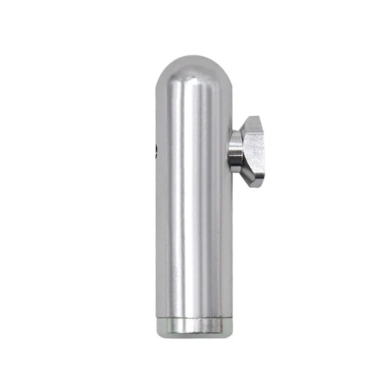 Mini Snuff tube Colored Metal 54mm Aluminum Alloy Round nose bullet shape High Quality snuff bottle pipe Cool Gadget for Men image 6