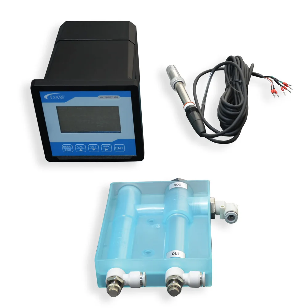 0-20PPM Doz30 Versatile Dissolved Ozone Monitor With Online Dissolved Ozone Meter Sensor