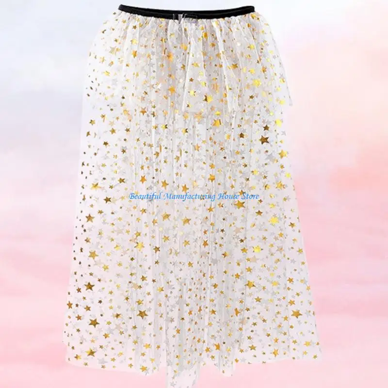 E56A Prinzessin Prinzessin Umhang Stirnband Prinzessin Dressing Kleidung für Mädchen