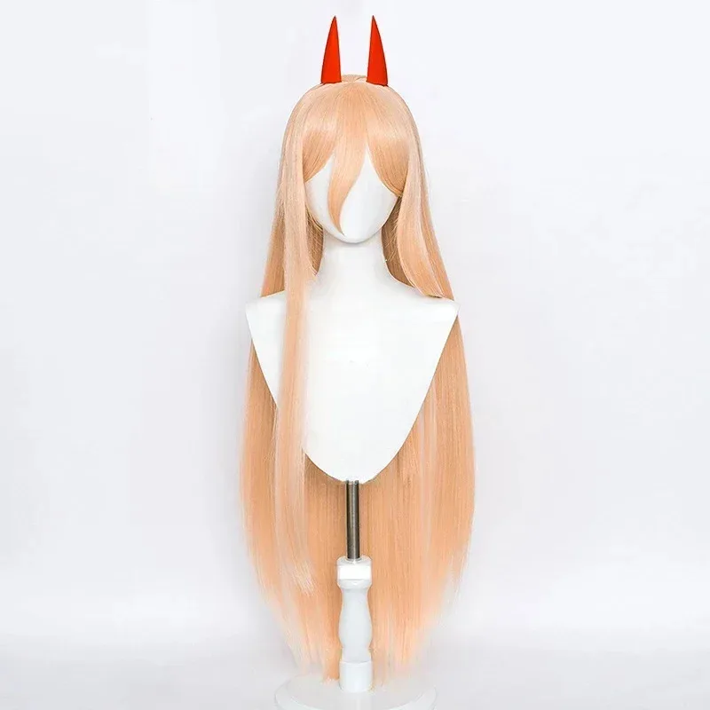 파워 코스프레 가발 헤드 기어 애니메이션 전기 톱 남자 코스프레 내열성 합성 머리 할로윈 파티 역할 놀이 가발