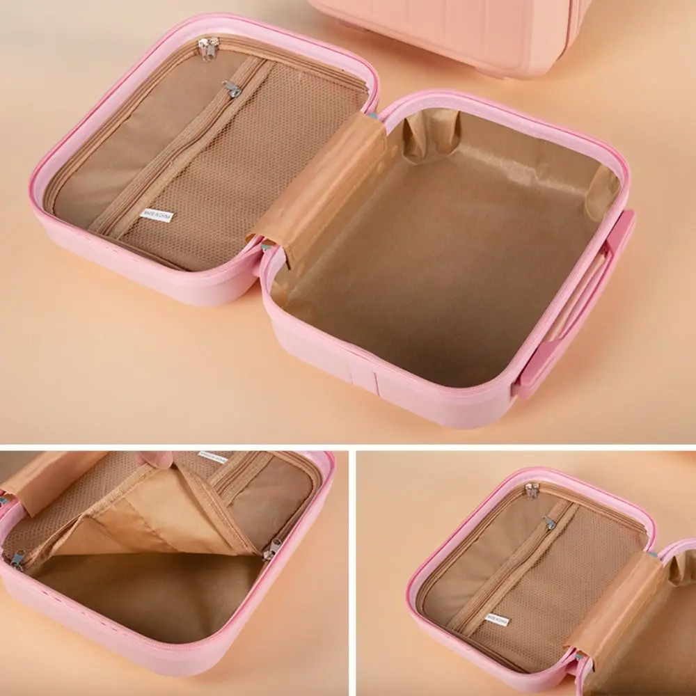 14 inch Mini Travel Suitcase Cosmetic Box Hand Luggage Organizer Case Small Password Box Boarding Case