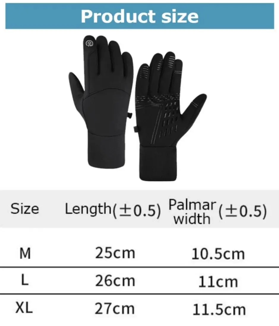 Winter Gloves Touch Screen Water Resistant Windproof Thermal for Running Ski Cycling Driving Hiking - Warm Gifts for Men Women