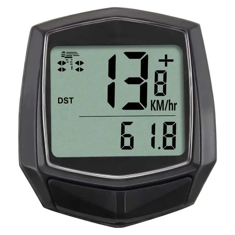 AliExpress NONE 1-4Pcs Bike Speedometer Wireless Bicycles Computer Cycling Odometer Automatic Multi-Functional LCD Backlight Display Stopwatch