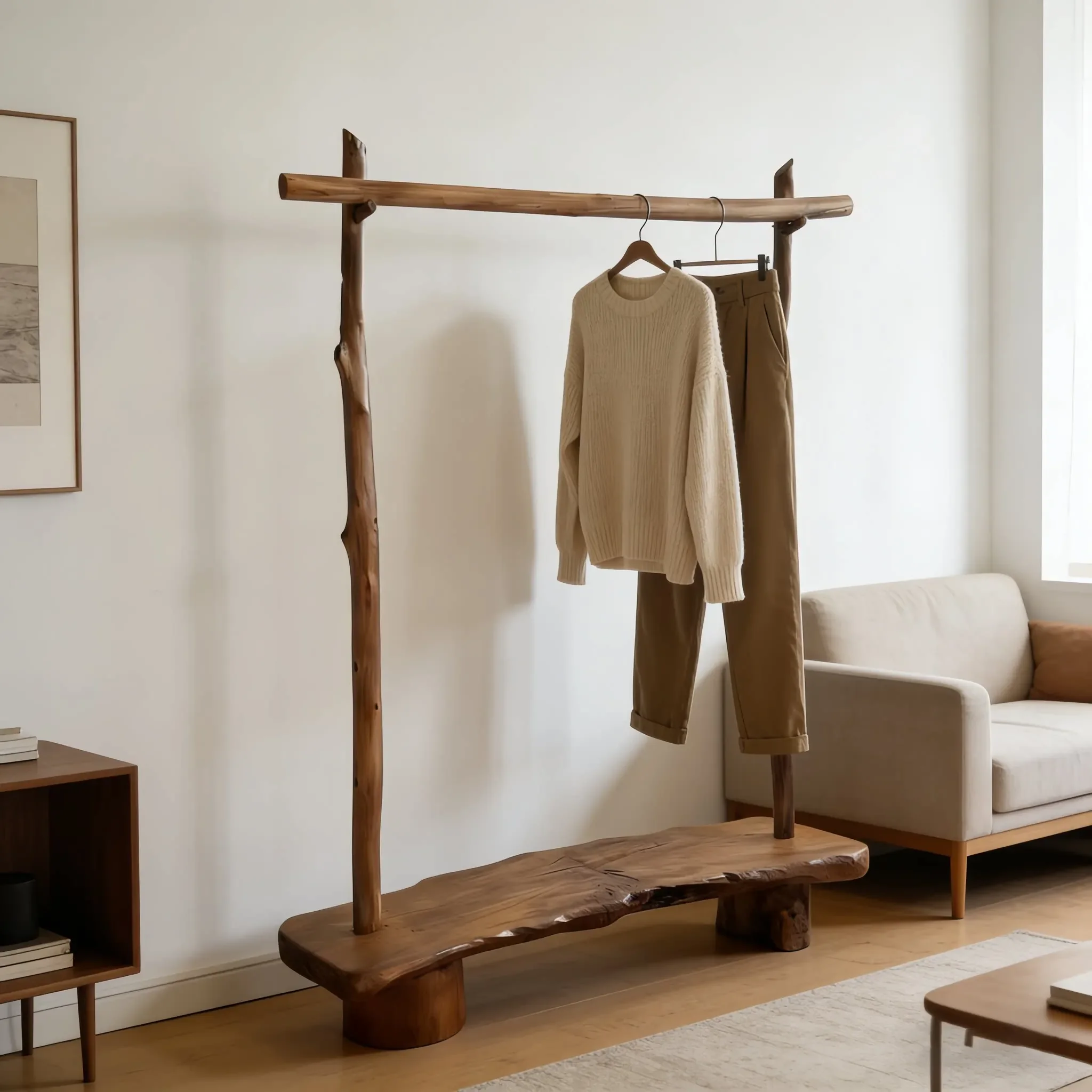 Modular Luxury Coat Rack Fashionable Elegant Boutique Creative Coat Rack Designer European Perchero De Ropa Hallway Furniture