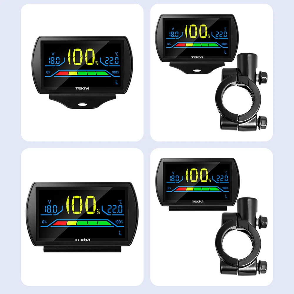 DC 7-100V Zweidrahtiger digitaler Spannungs- und Leistungsanzeiger, universelles Leistungsmessgerät für Säure-/Lithium-/Lithium-Eisenphosphat-Batterien – Detail 13