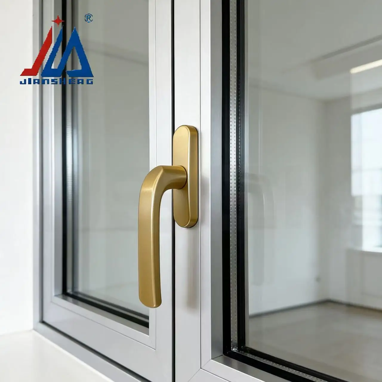 

Modern Gold Aluminum Alloy Window Handle – Universal Fit for Aluminum Doors & Windows