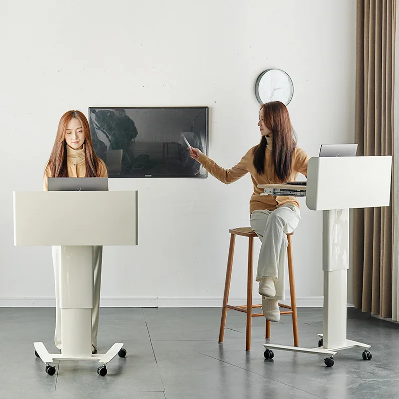 

Lifting podium, speaking platform, preaching platform, small podium, table, presiding podium