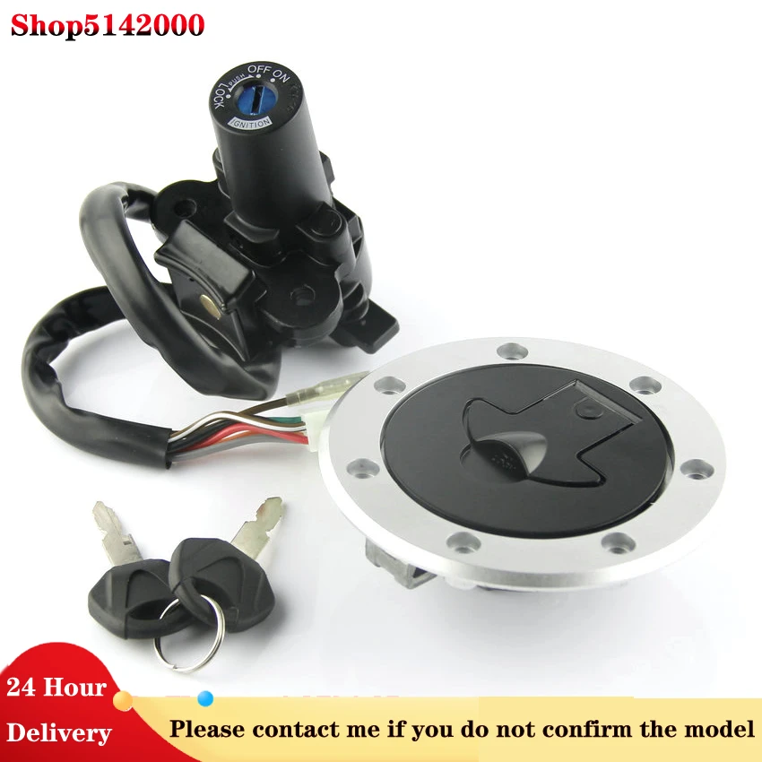 لكاواساكي نينجا ZX750 ZX-7RR ZX-7R ZX-9R ZX900 ZXR750 ZXR400 ZR400 12 فولت مفتاح إشعال غطاء خزان الوقود الغاز قفل مفاتيح مجموعة