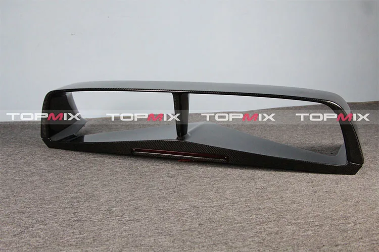 Real Carbon Fiber rear spoiler with fit for Mitsubishi Lancer Evolution IV