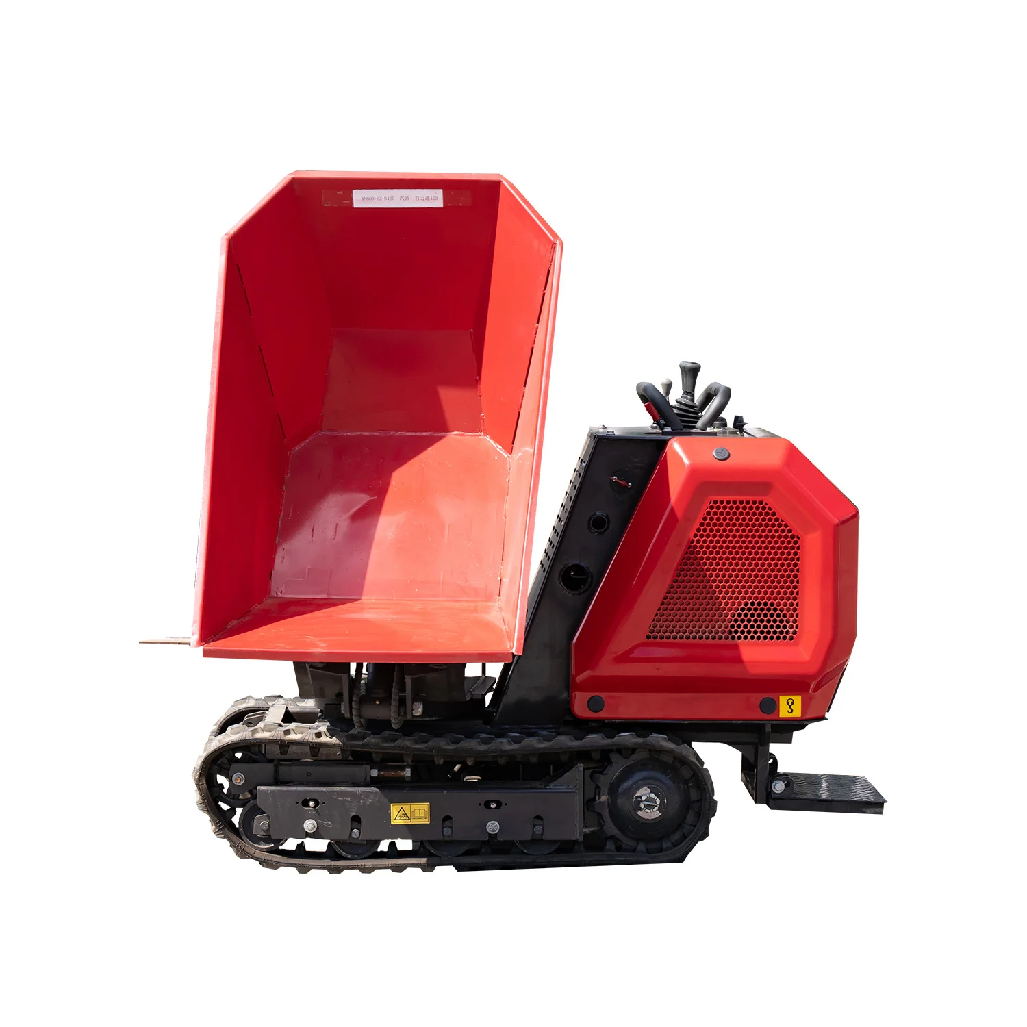 Hine Rhinoceros XN800 Mini Dumper 0.8T Crawler Transporter Bucket Construction Japan Diesel/Gasoline Engine Family Use