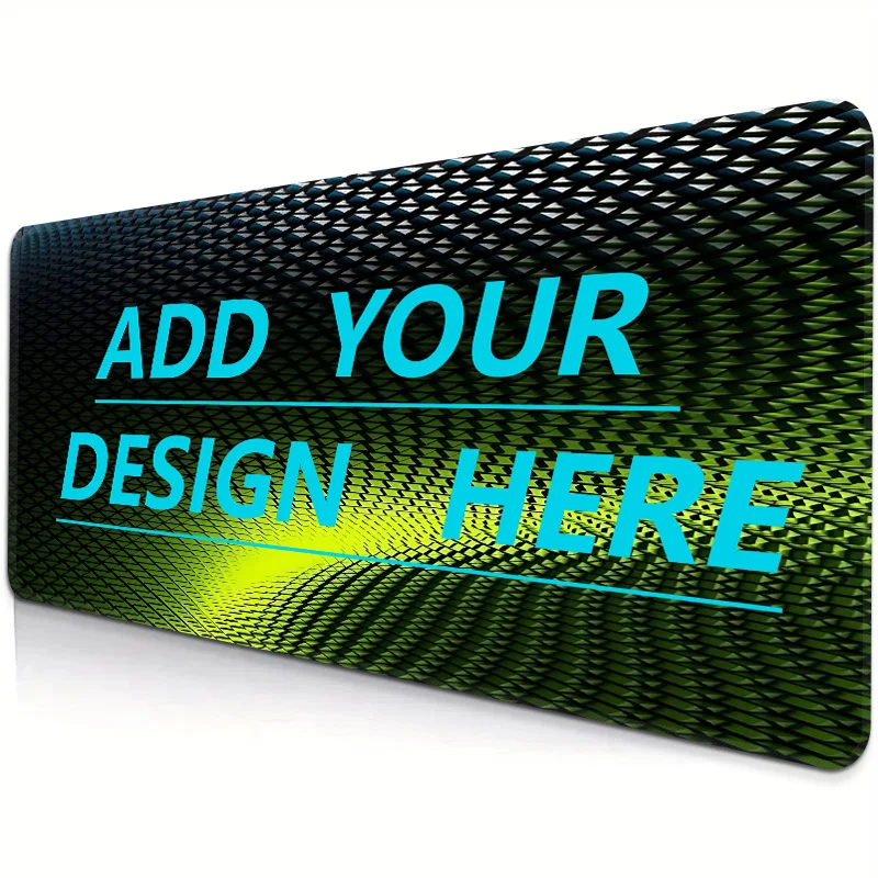 Personal custom mouse pad. Washable, no fading. Exquisite edging for daily frequent use