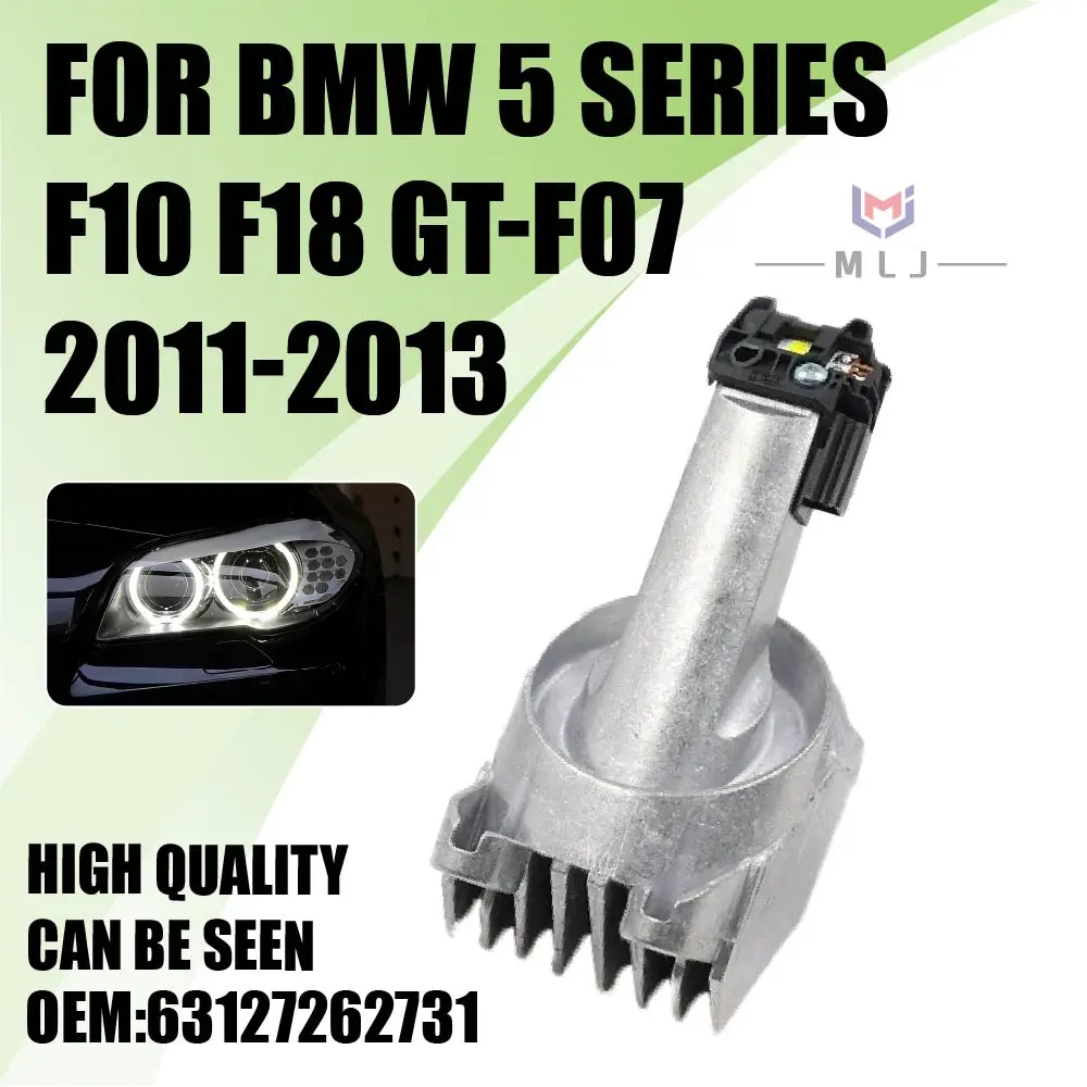 

Белый OEM 63127262731 для BMW 5 серии F10 F18 GT-F07 2011-2013 ксеноновые фары светодиодные ангельские глазки DRL модуль дневных ходовых огней