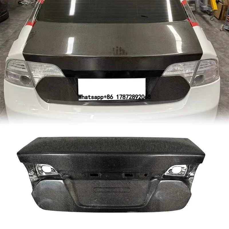 

For FA1 Upgraded Aftermarket OEM-Style Boot Lid High-Quality Carbon Fiber Automotive Trunk Lid