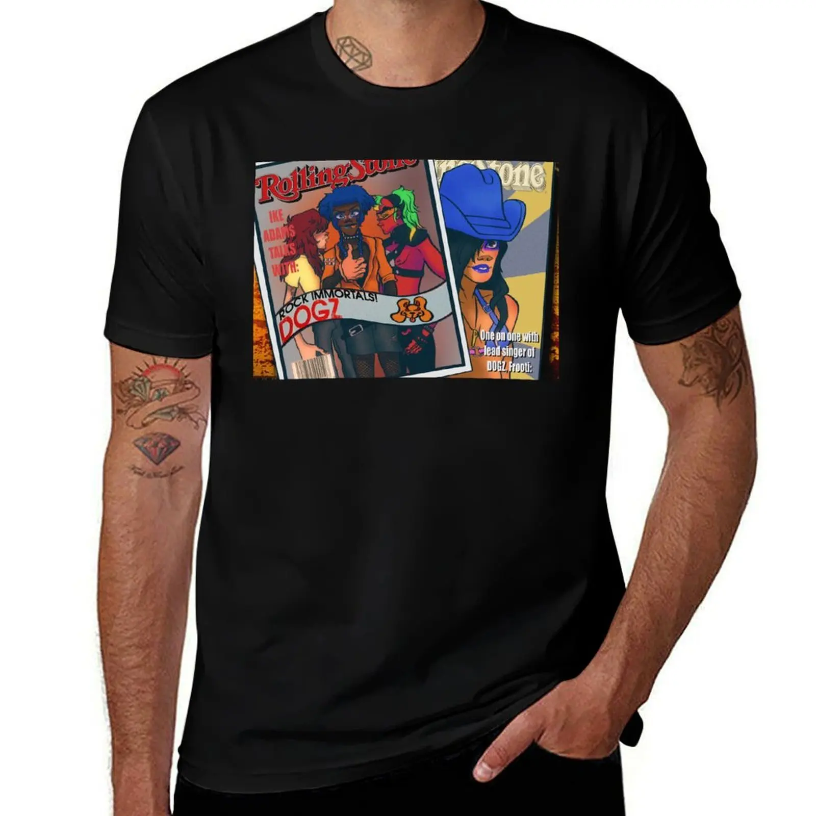 

DOGZ T-Shirt topping anime stuff graphic shirts tee shirts for men