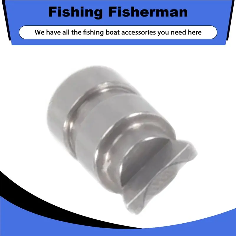 A00E-Metal Semilunar Pin Fishing Wheel Half Moon Suitable For Abu Water Drop Wheel BMAX SMAX PMAX Revo view 5