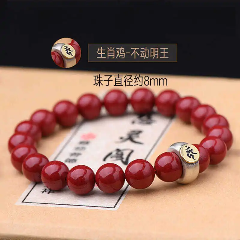 Genuine Goods Ore Female Birth Buddha Zodiac Bracelet Men Ornament