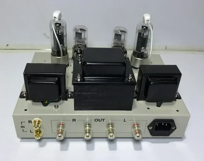 

6Z4 Rectifier 6G2P Push 6p13p Vacuum Tube Single Ended Class A 6W+6W Dual Channel Home Audio Amplifier