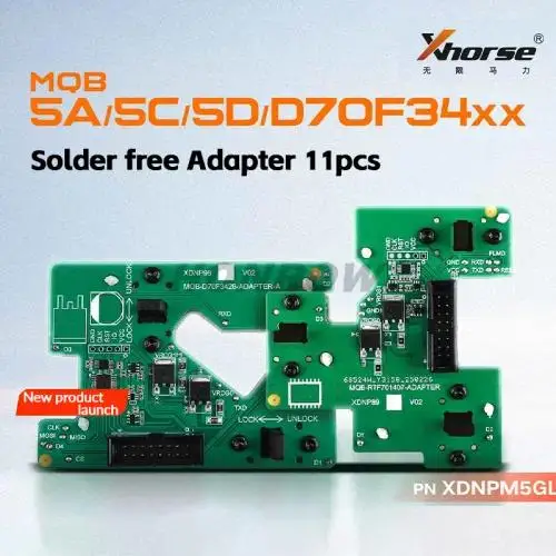 Xhorse XDNPM5GL MQB 5A/5C/5D/D70F34XX Solder-free Adapter For Work With Key Tool Plus Pad Multi Prog