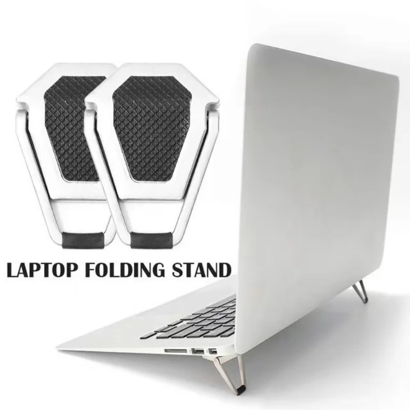 Alloy Foldable Laptop Stand Non-slip Bracket Support for Macbook Pro Air Lenovo Notebook Holder Laptop Mount Cooling Feets