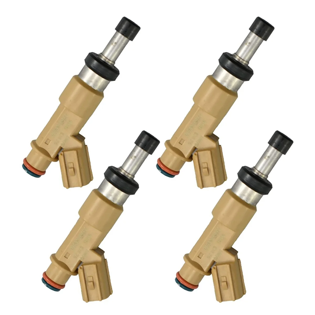 4Pcs Automotive Fuel Injector Injector for Toyota Tundra 2002-2014 23250-0C090 23209-0C090