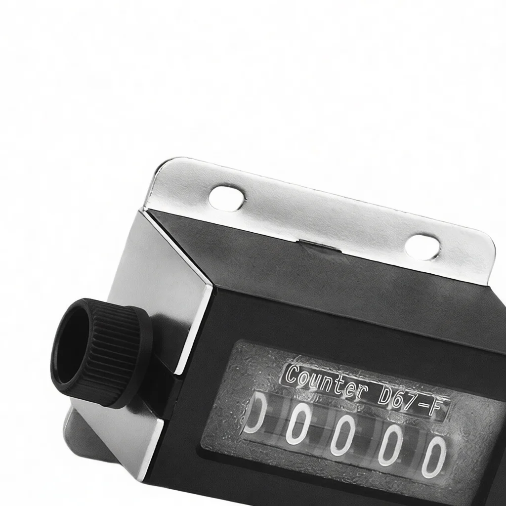Mechanical Pull Counter D67F D94S 5 6 Digit Industrial Punching Device Totalizer Hand Reset Automation Measure Tool
