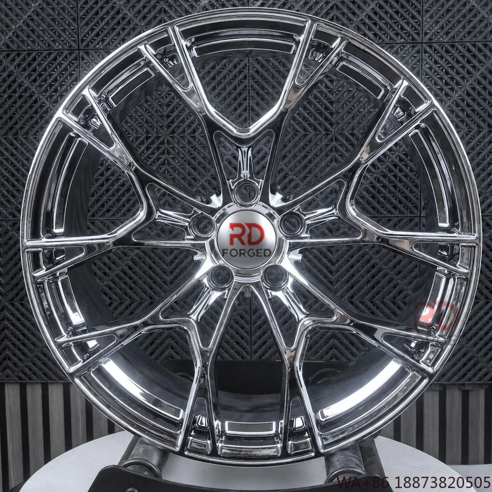 For Factory 19 20 21 22 23 24 26 Inch 6061-T6 Alloy Car Wheels Custom Chrome 5x112 Forged Racing Car Wheels for BMW Audi Benz