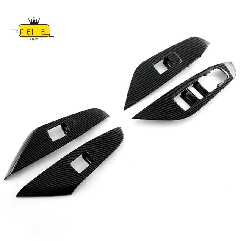 

ABIB -For Trax Crossover 2023 2024 Car Window Glass Lift Switch Button Cover Trim Replacement Accessories (Korean Vers