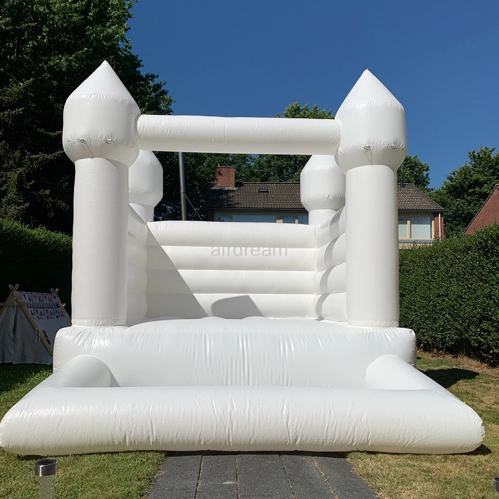 

Free ship 10*8*8 ft Bounce House Inflatable Bouncy House Castle with Ball Pit Commercial Grade Weddingg Jumping Bed for Kids