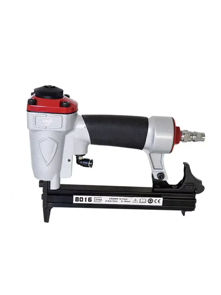 Automatic fire nail gun/automatic nail gun weilin8016 electric control pneumatic nail gun leather sofa woodworking