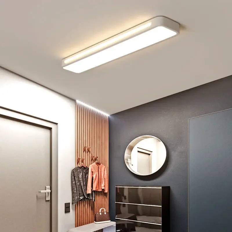 

Modern Led Rectangular Ceiling Lamp Light Fixtures For Celling Living Room Bedroom Entrance Aisle Corridor Chandelier Home Decor