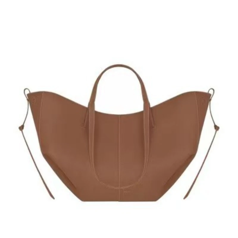 Ladies Large-Capacity Underarm Tote Bag Retro European And American Niche Bucket Handbag Fashion Elegant Classic Style