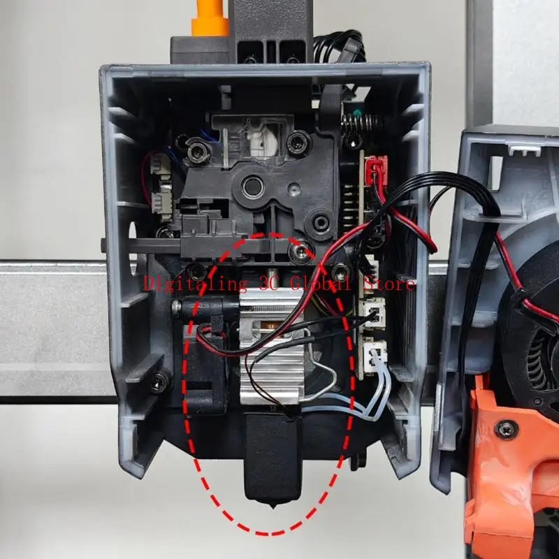 مجموعة التبديد الحراري المتقدم لبثق الطابعة ثلاثية الأبعاد جميع عملية التثبيت المعدنية دون جهد ل K3 #2