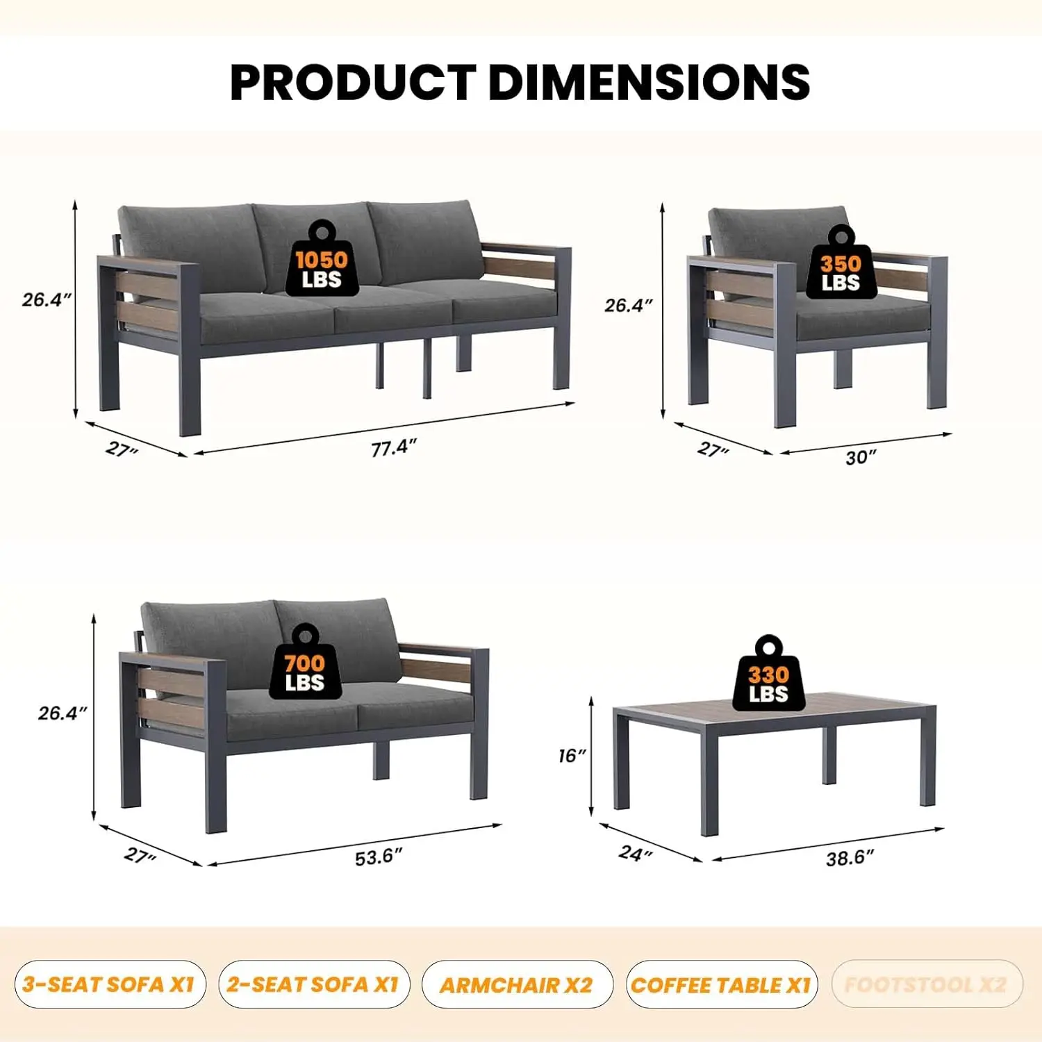 Thumbnail 2 - #49 Discounted Outdoor Sofas Worth Buying