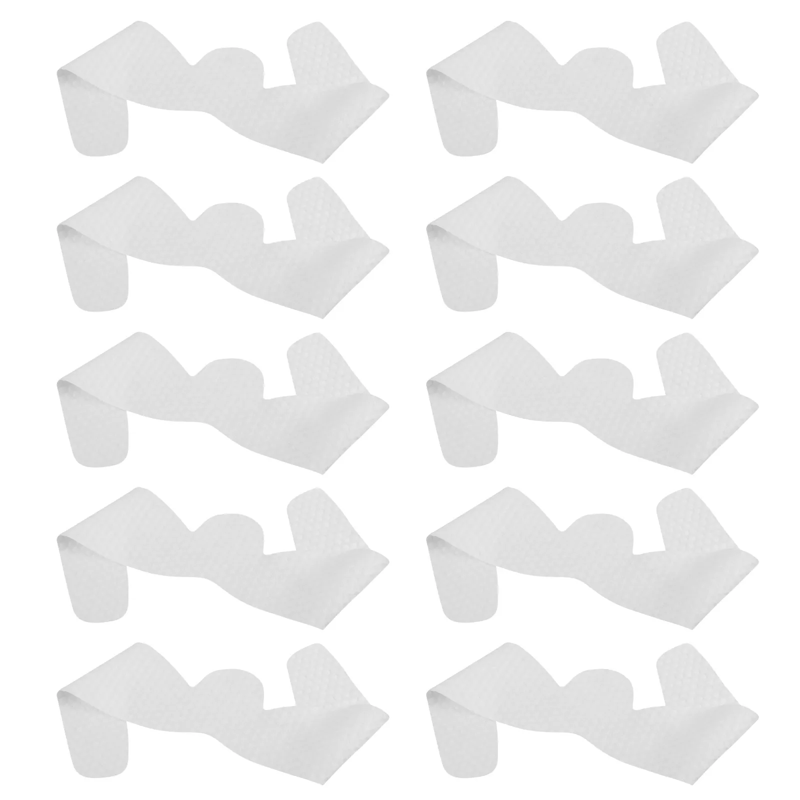 

10Pcs Invisible Sweat Pads for Bras Underarms Stomach Ultra-Thin Cotton Nonwoven Breathable Disposable Sweat Absorbing Liners