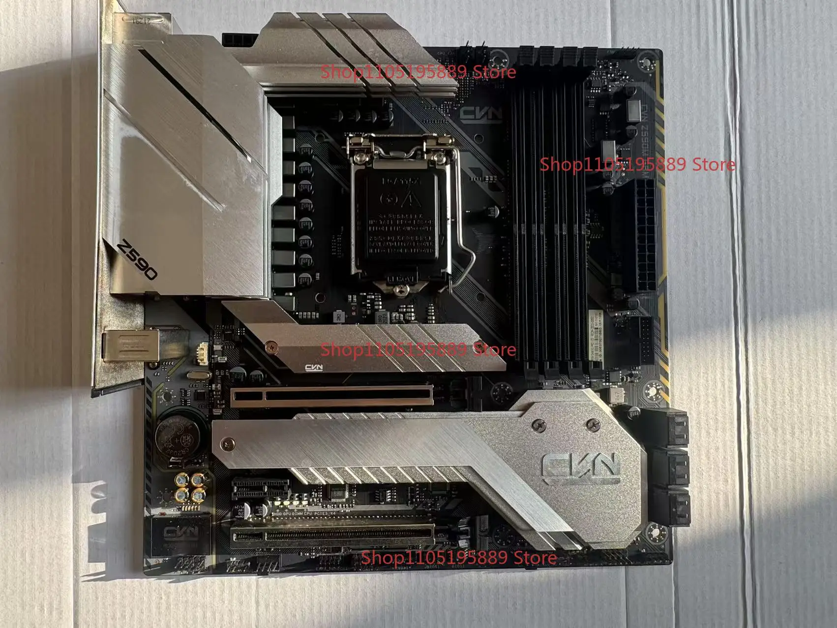 

For Colorful CVN Z590 Gaming Pro V20 Motherboard for 10th/11th Gen Intel CPU Dual M.2 Interface 100% Tested Good