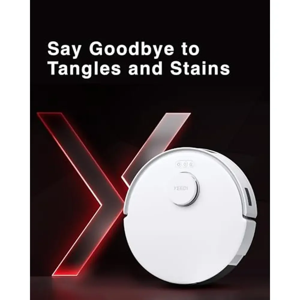 C12 Robot Vacuum Cleaner and Mop 8000Pa Powerful Suction ZeroTangle Anti-Tangle Technology TrueMapping Multi-Sensor Fusion