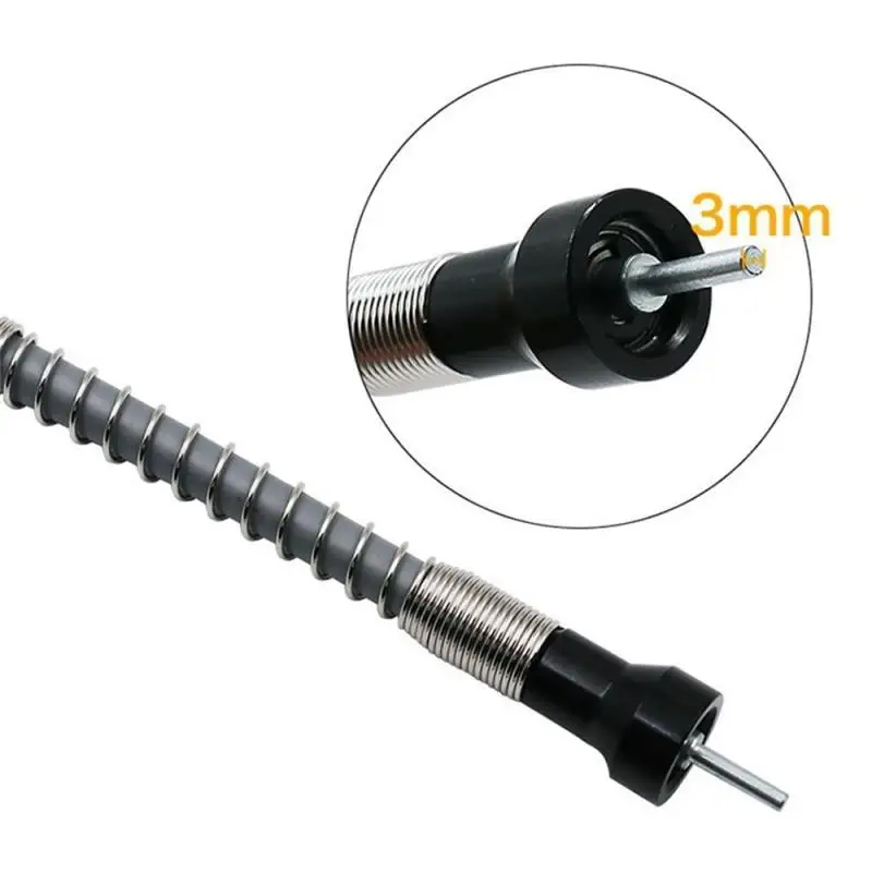 Imagem -03 - Eixo Flexível Rotary Grinder Tool Cabo Extension Cord Electric Grinding Flex Shaft Engraving Dremel Acessórios mm