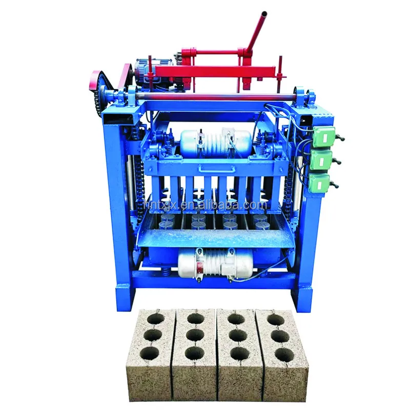 Efficient 220V Baking-Free Hollow Brick Making Machine Cement Concrete Block Perforated Brick Mold for Production Line